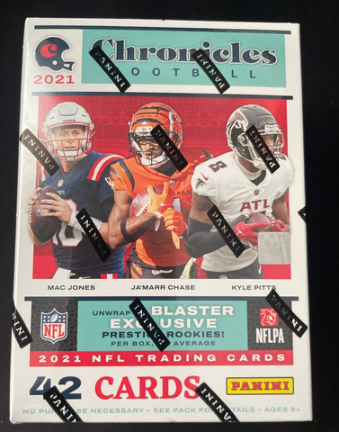 2021 Panini NFL Chronicles Football  Blaster Box Factory Sealed