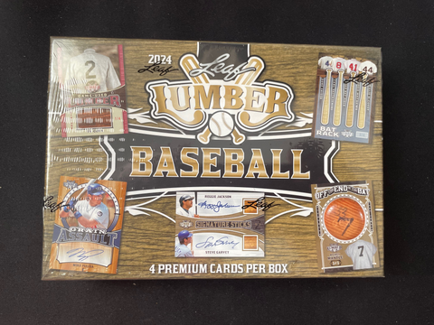 2024 LEAF LUMBER BASEBALL HOBBY BOX FACTORY SEALED