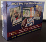 2024 LEAF PRO SET METAL FOOTBALL FACTORY SEALED HOBBY BOX