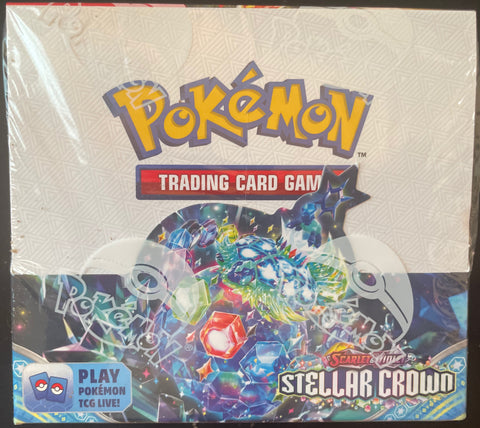 Pokemon - Scarlet & Violet 7 Stellar Crown - Booster Display (36 Count) Sealed