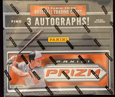 2023 PANINI PRIZM BASEBALL FACTORY SEALED HOBBY BOX! 3 AUTOS