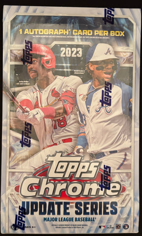 Topps Chrome Update Series Baseball 2023 Hobby Box