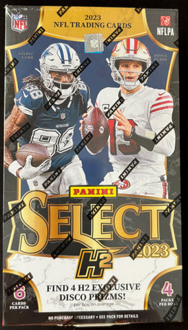 2023 Panini Select Football Factory Sealed H2 Hobby Box