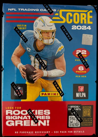 2024 Panini Score NFL Football Blaster Box Factory Sealed