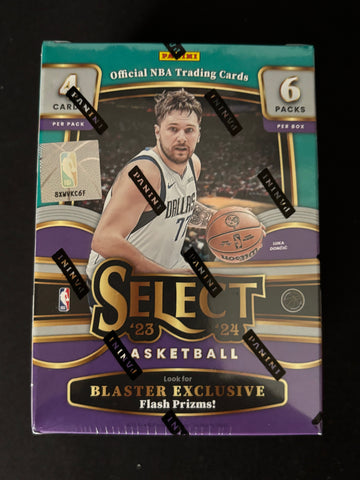 2023-24 Panini Select Basketball NBA Blaster Box Factory Sealed