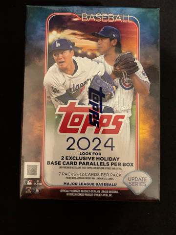 2024 Topps Baseball Update Series Blaster Box Factory Sealed