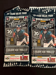 2024 Panini Absolute Football 20 Card Value Cello Factory Sealed (2 packs)