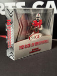 2025 Sage Football LOW Series Factory Sealed Hobby Box 16 Autographs