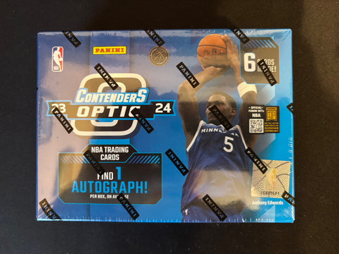 2023-24 PANINI CONTENDERS OPTIC NBA BASKETBALL FACTORY SEALED HOBBY BOX